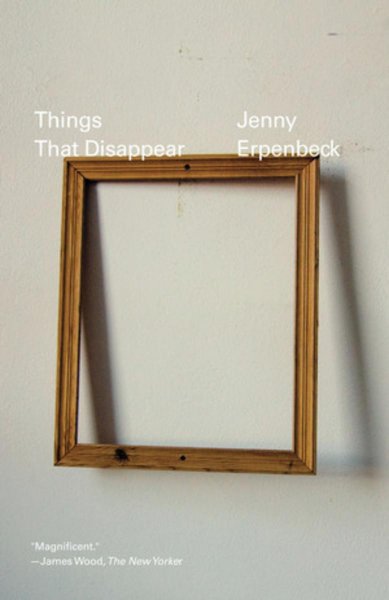 Things That Disappear by Jenny Erpenbeck Book Cover